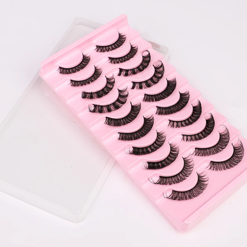 Perfect Natural 3D Lashes - Natural Curly Eyelash Extensions 