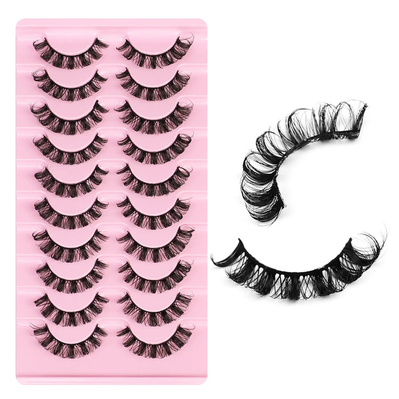 Perfect Natural 3D Lashes - Natural Curly Eyelash Extensions 