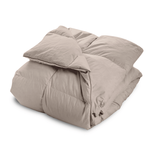 Zelesta Dreamy Cotton Down Bed - Elegant Taupe