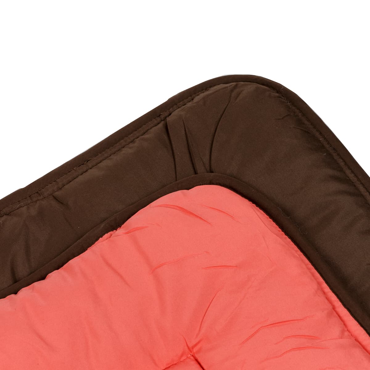 Zelesta Easybed - Delightful Chocolate & Coral Elegance