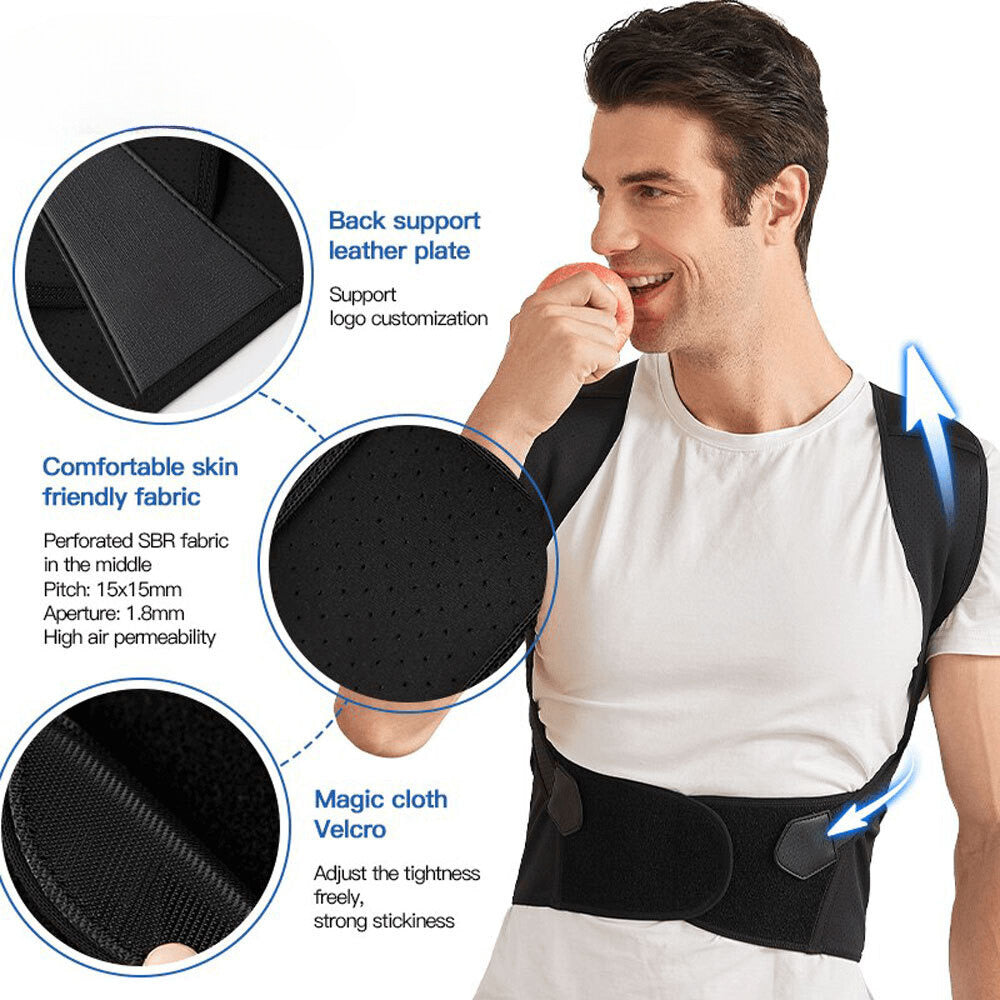 Ergonomic Adjustable Posture Support Belt