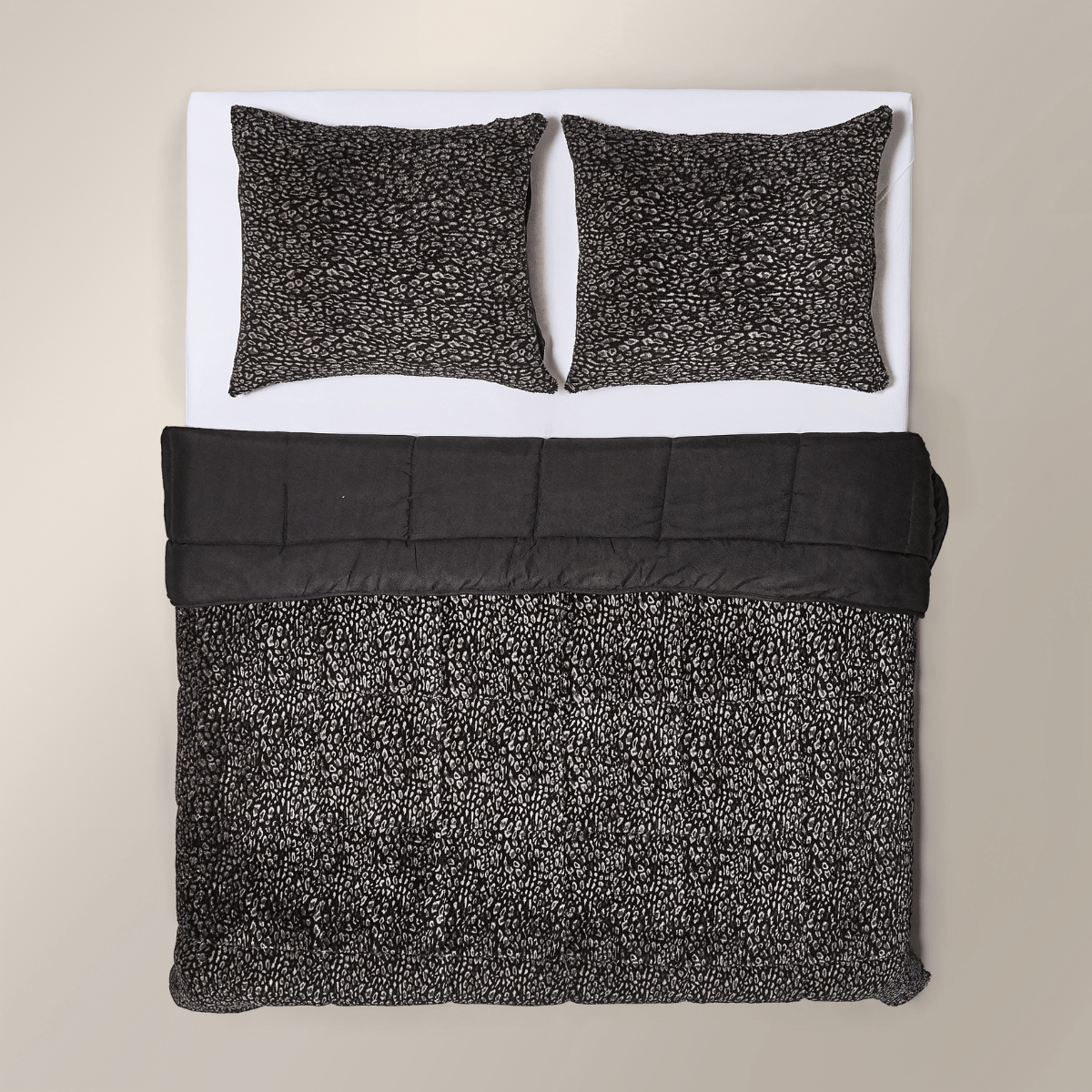 Luxurious Zelesta Teddybed - Stylish Panther Anthracite