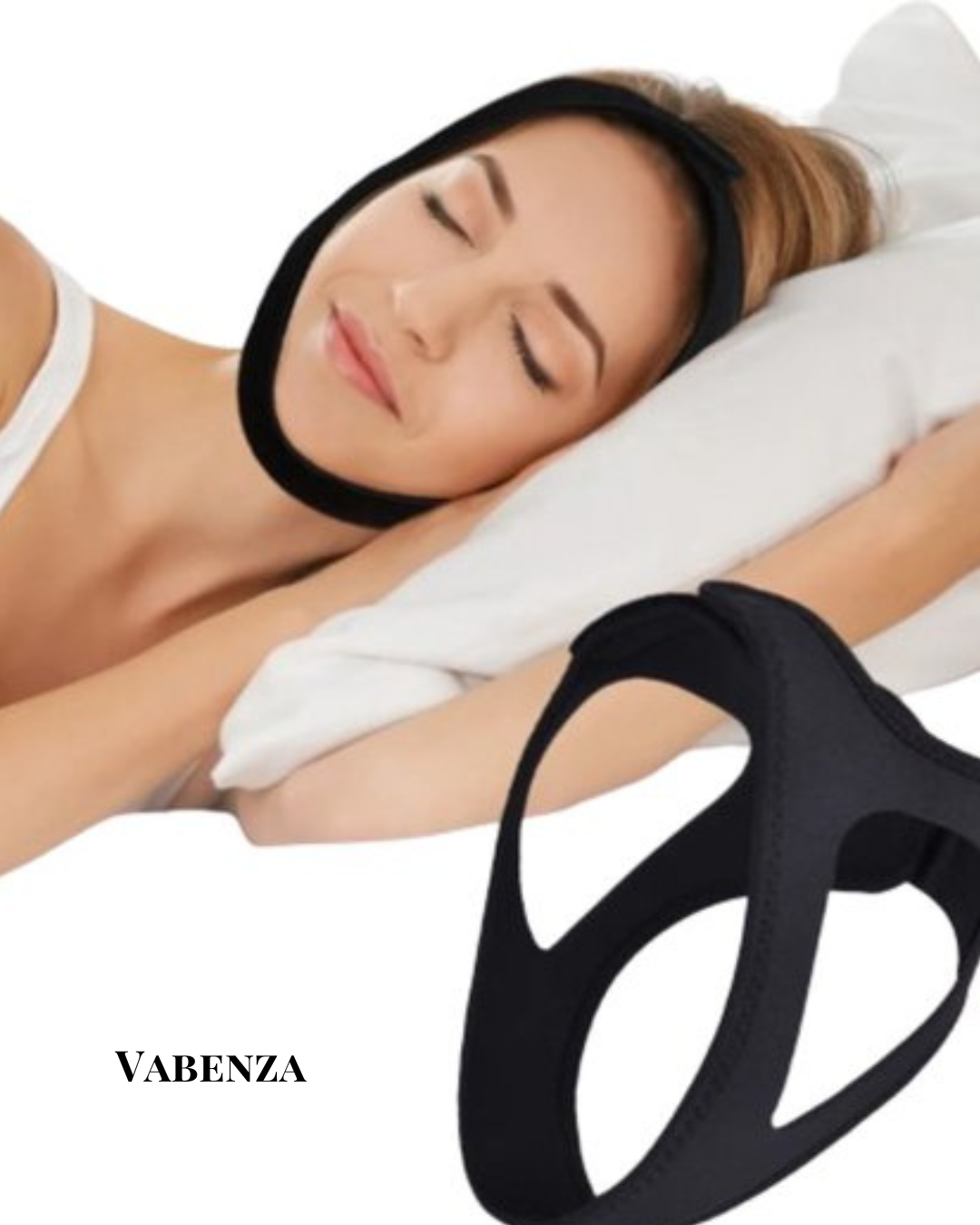 AirFlow Sleep Strap - stop snoring and feel less tired during the day