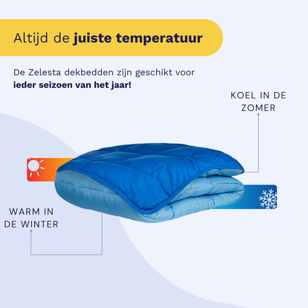 Zelesta Easybed - Betoverend Blauw & Hemels Azuur