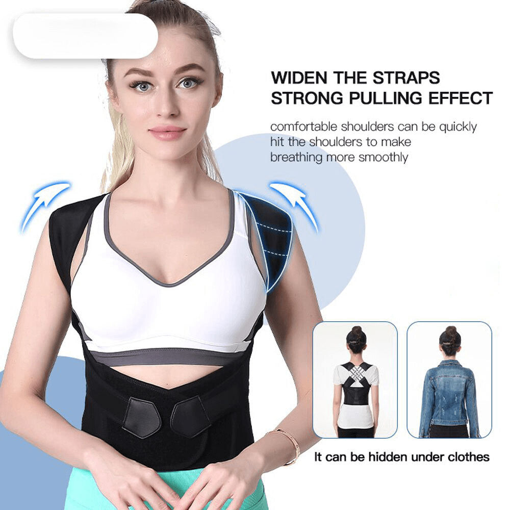 Ergonomic Adjustable Posture Support Belt