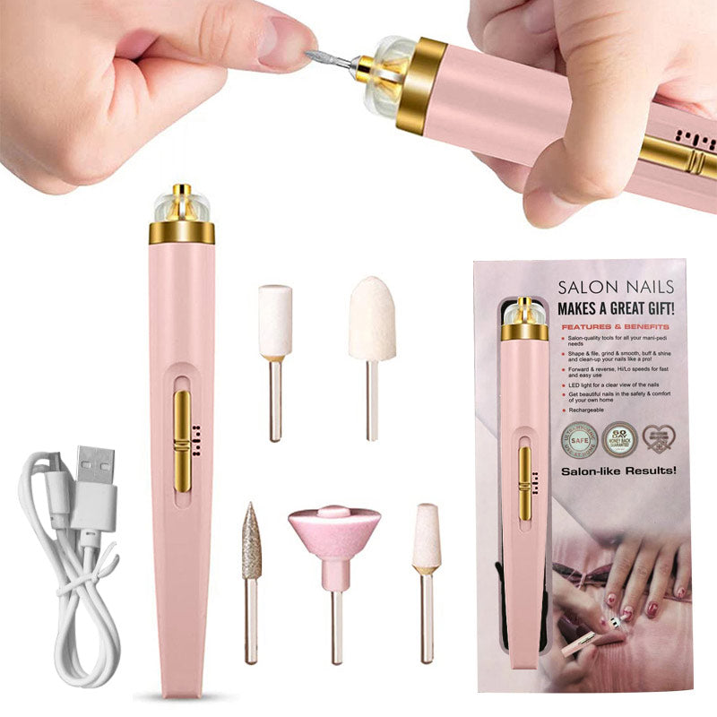 Professional USB Nail Drill and Polisher for Salon Quality Manicure