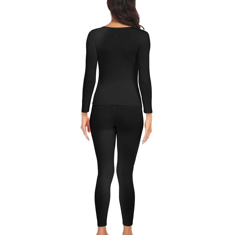 Fleece Lined Thermal Underwear Set