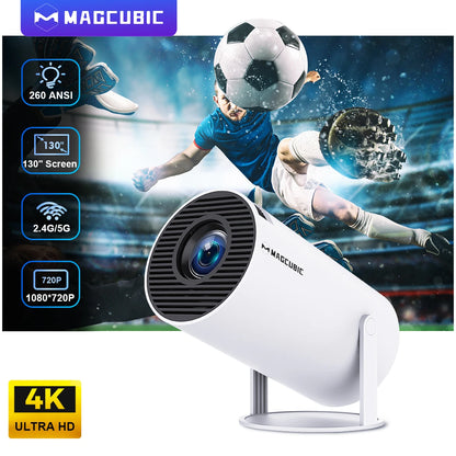 Magcubic Smart Beamer Android 11 HD Draagbare Mini Projector - Najaar 2024 Wifi 6 Bluetooth