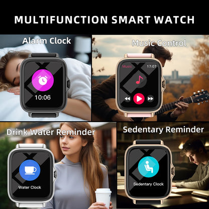 Waterdichte Smartwatch voor iPhone & Android