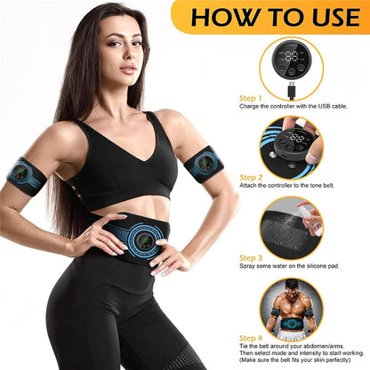 EMS Abdominal Muscle Stimulator Belt