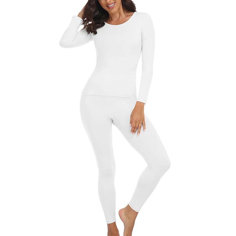 Fleece Lined Thermal Underwear Set