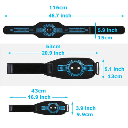 EMS Abdominal Muscle Stimulator Belt