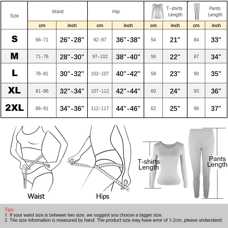 Fleece Gevoerde Thermische Onderkledingset