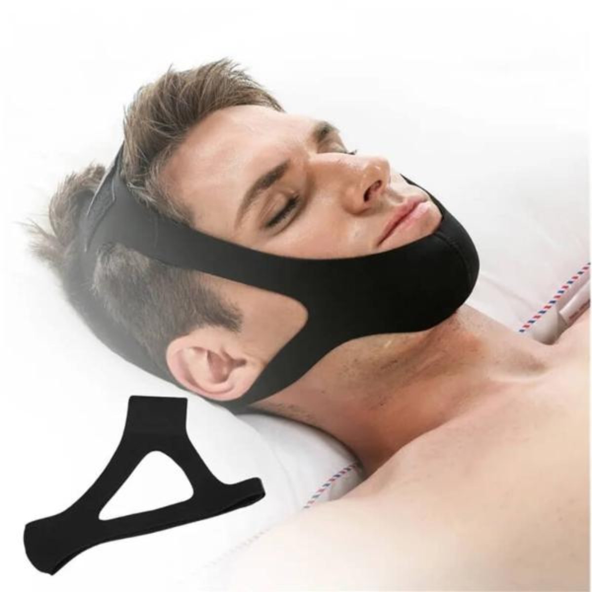 AirFlow Sleep Strap - stop snoring and feel less tired during the day