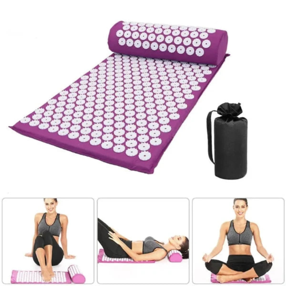 BlissMat - Acupressure Massage Mat voor ultieme Stressverlichting