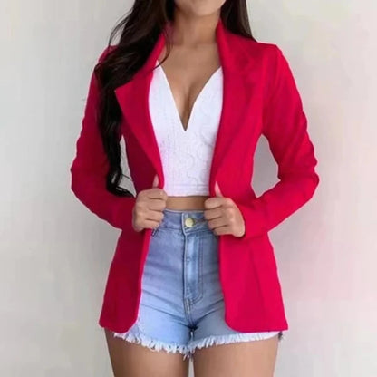 Stylish Women's Blazer – A Statement of Elegance and Color