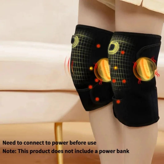 Knee Heated Massage Band - Improves Blood Circulation &amp; Relieves Pain