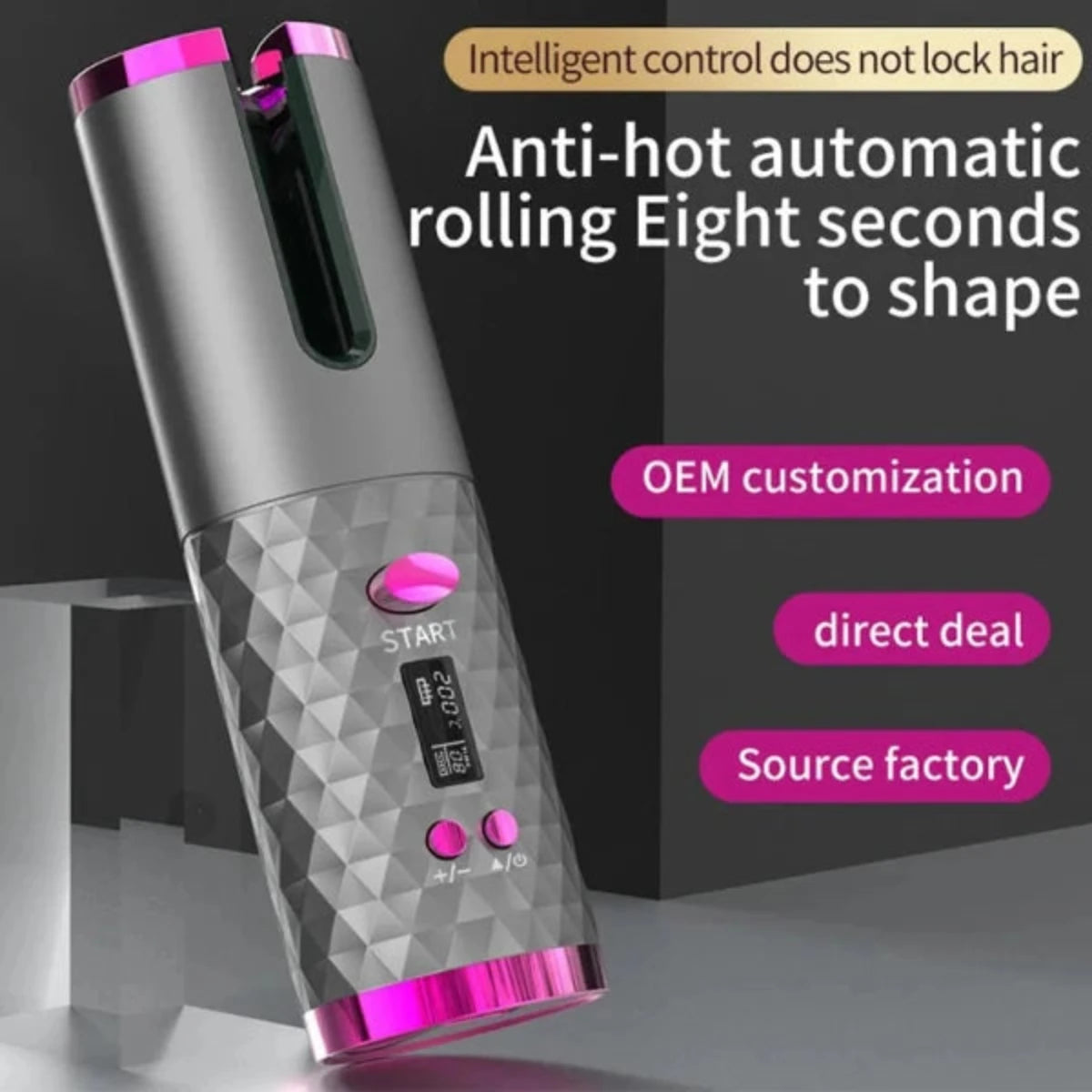 Wireless Magic Hair Curler 