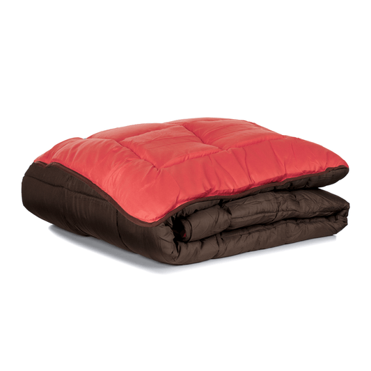 Zelesta Easybed - Delightful Chocolate & Coral Elegance