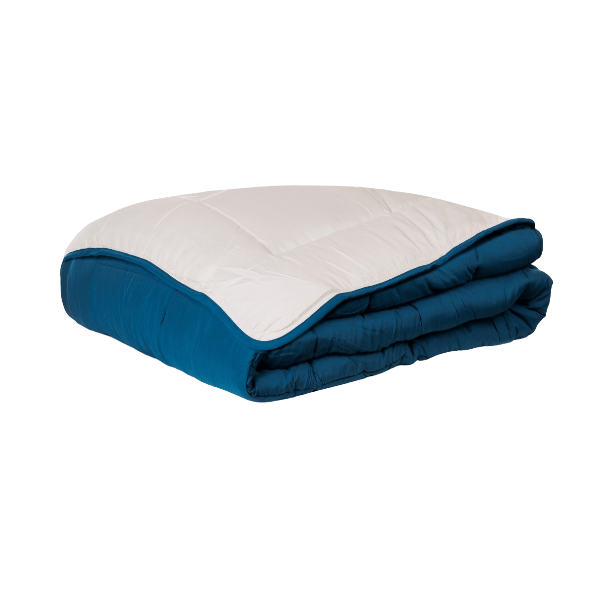 Zelesta ComfortBed - Stylish Turquoise & Beige Design